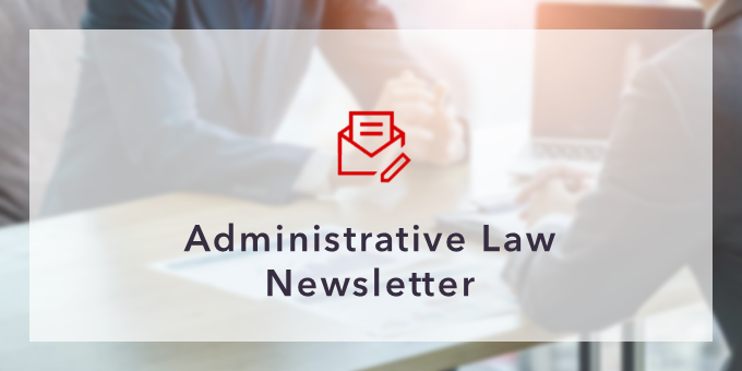 Administrative Law Newsletter