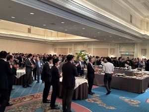 レセプション会場内の様子