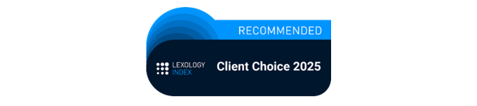Lexology Index: Client Choice 2025