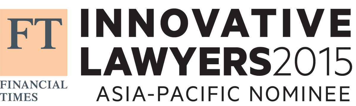 Shortlisted in FT Asia-Pacific Innovative Lawyers Awards