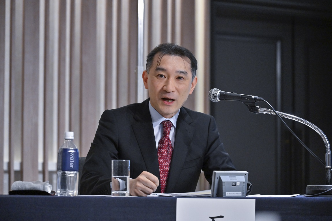 石井裕介弁護士の登壇風景